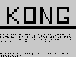 Kong (Hall & Walmsley - Spanish)