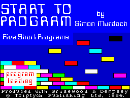 Start to Program (Tape 1)