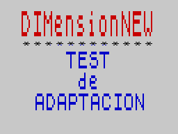 Test de Adaptacion