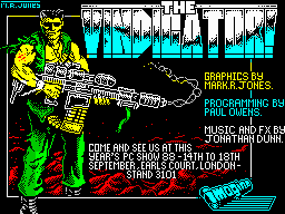 The Vindicator (Erbe Software) - 128k