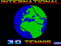 International 3D Tennis 128K