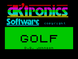 Golf (Dktronics)