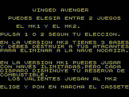 Winged Avenger (Spanish)