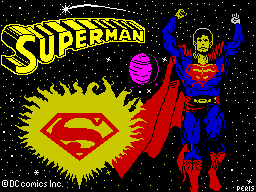 Mi pantalla de Superman