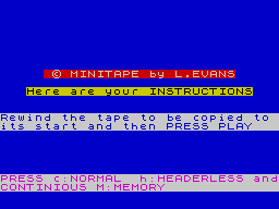 Lerm Minitape