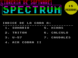 Libreriade Software Spectrum 6