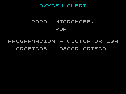 Oxigen Alert (Microhobby)