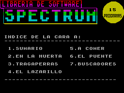 Libreria Spectrum Software 8