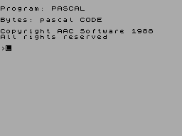 Pascal-v2.3(AACSoftware)