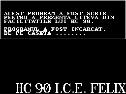 HC90 ICE Felix