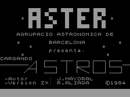 Astros (Planidferio por ordenador)