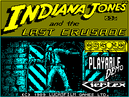 Indiana Jones and the Last Crusade (Demo)