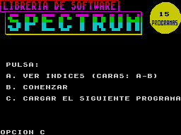 Libreria de Software Spectrum n.9
